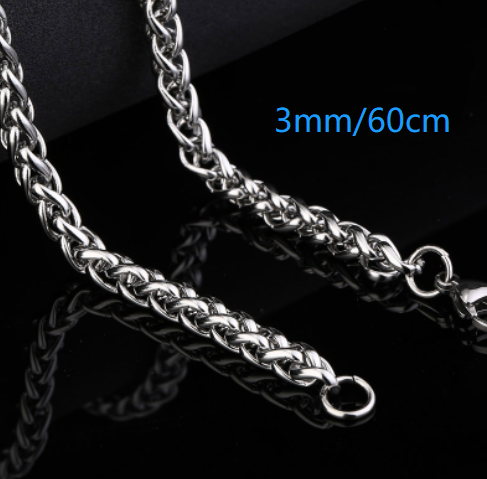 Stainless Steel Tooth Tiger Skull Pendant Men'S Retro Titanium Steel Pendant