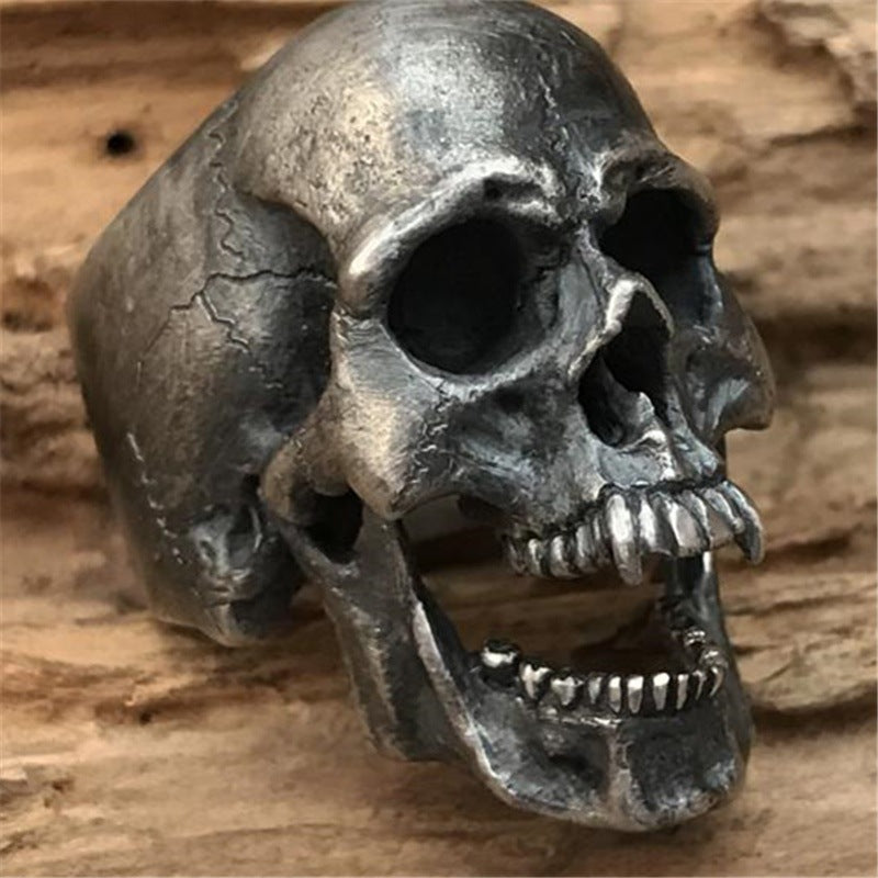 Men's Punk Skull Ring