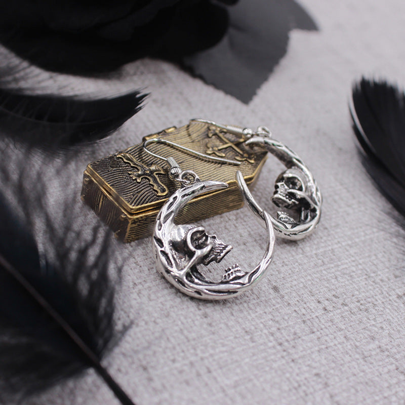 Black Style Retro Personality Earrings