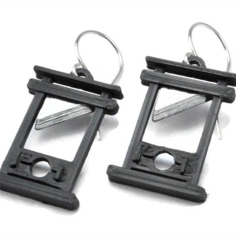 Metal Earrings Gothic Style Accessories European And American Popular