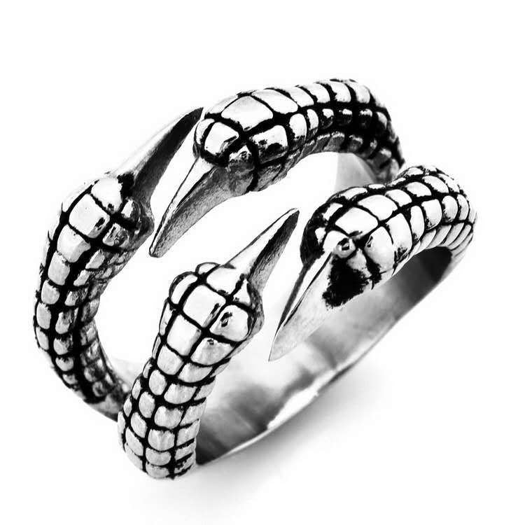 Punk Style Ring Men's Personality Retro Fashion Adjustable