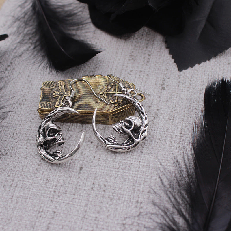 Black Style Retro Personality Earrings