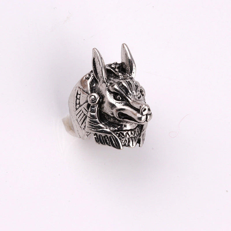 Punk Style Ring Men's Personality Retro Fashion Adjustable