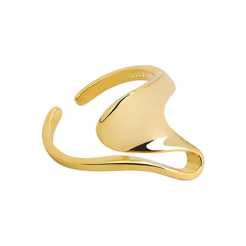 Trendy fine Jewelry Large Adjustable Antique Rings Anillos
