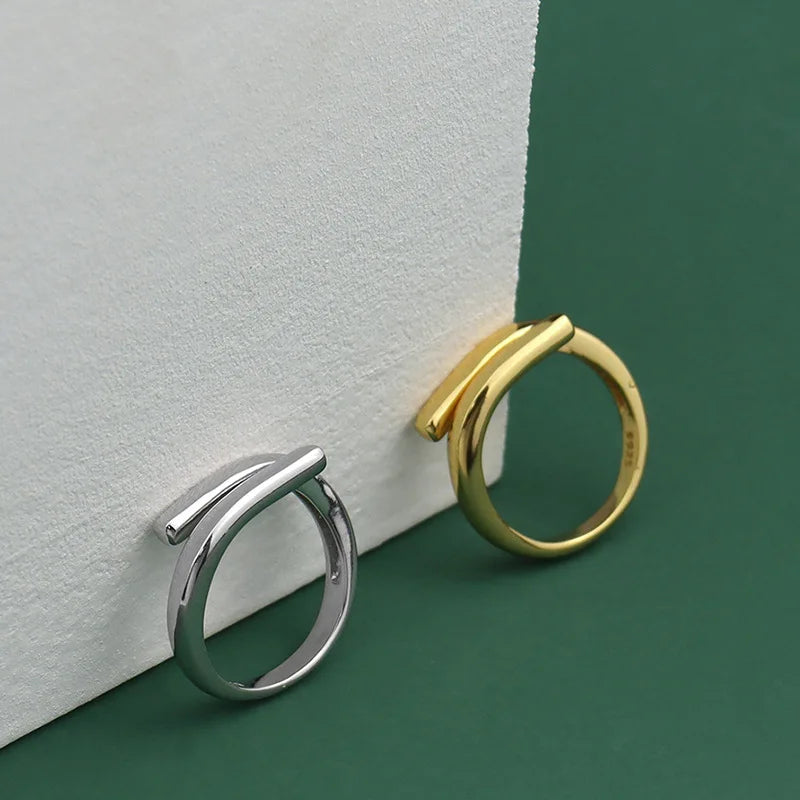 XIYANIKE Double Layer Ring