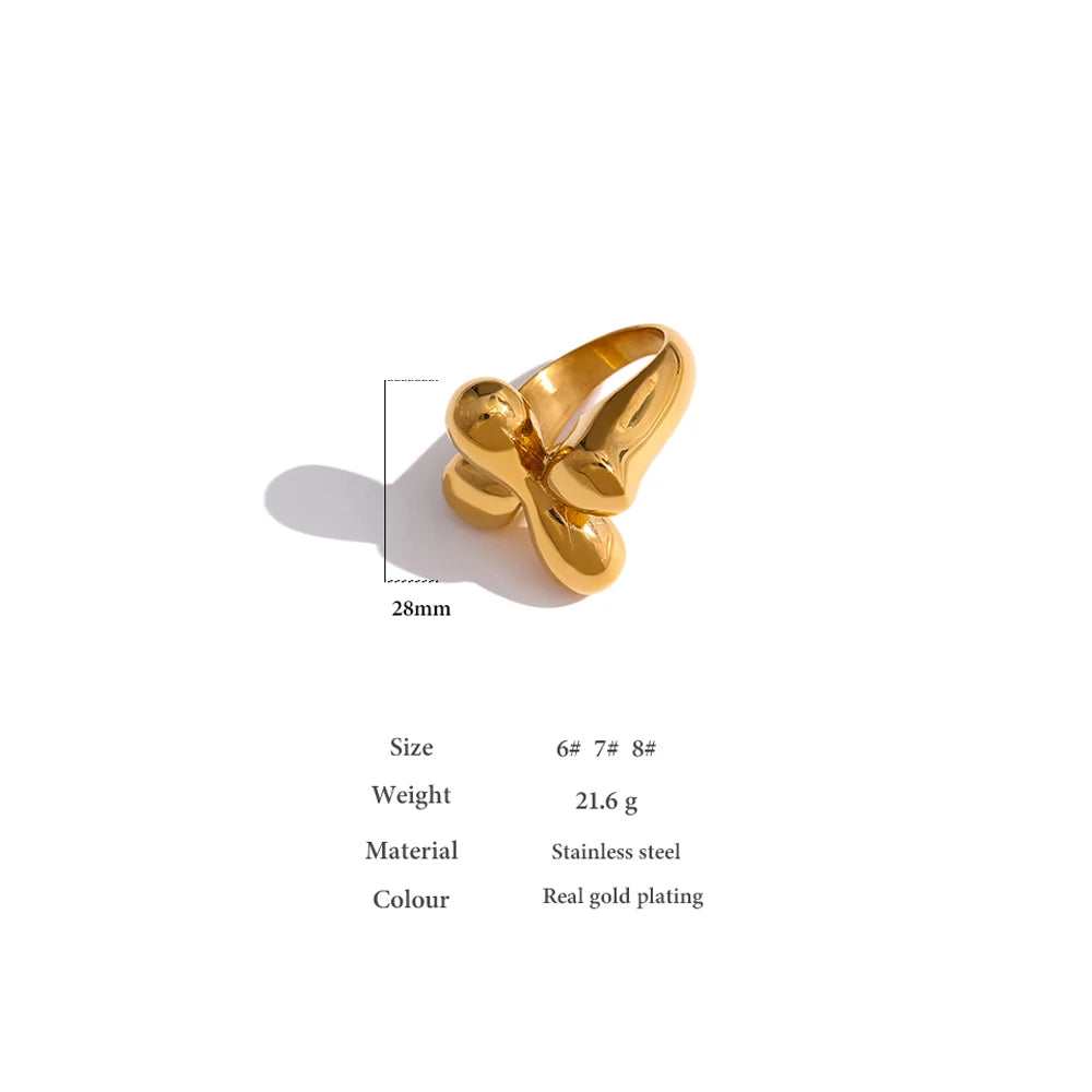 Yhpup Bagues Ring