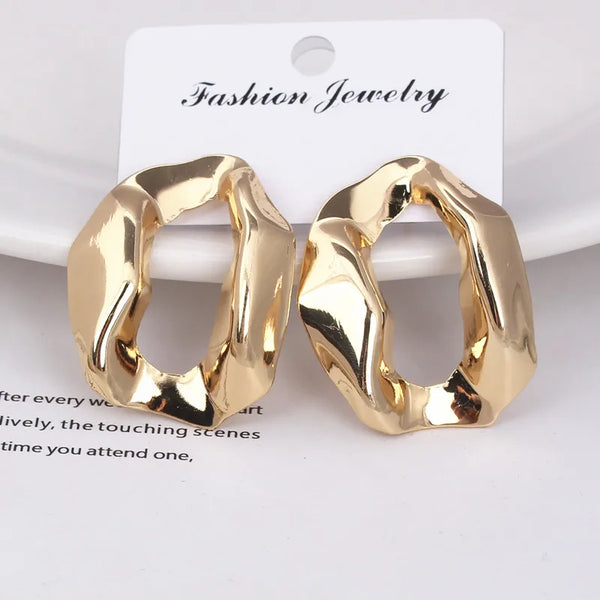 Square Stud Earrings