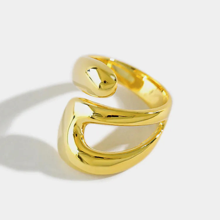 hollow out chain Jewelry Beautiful Finger Open Ring