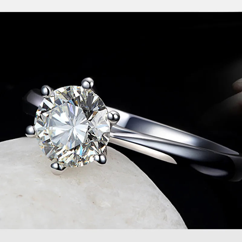 Austrian Crystal Engagement Proposal Ring