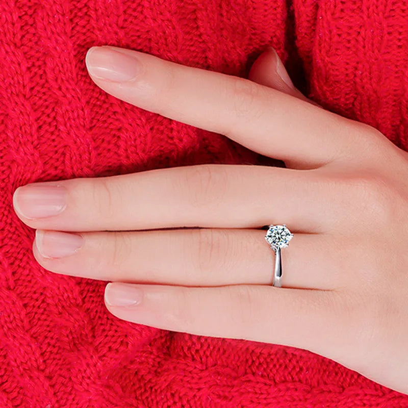 Austrian Crystal Engagement Proposal Ring