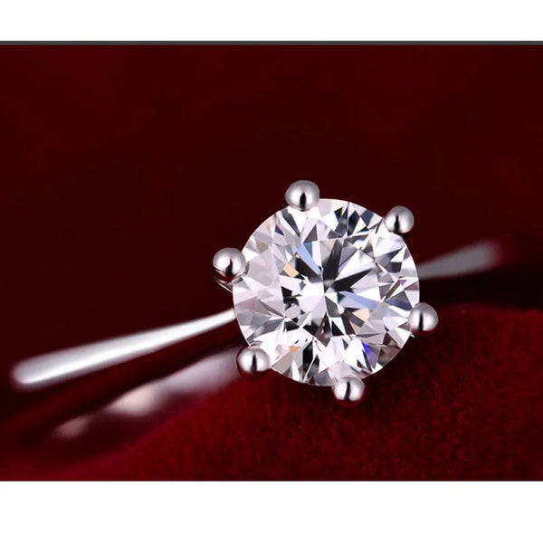 Austrian Crystal Engagement Proposal Ring