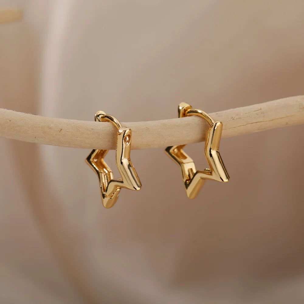 Star Pendientes Earrings