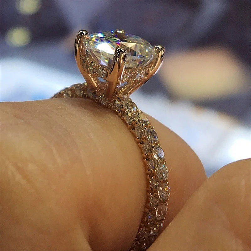 Elegant Crystal Rhinestones Ring