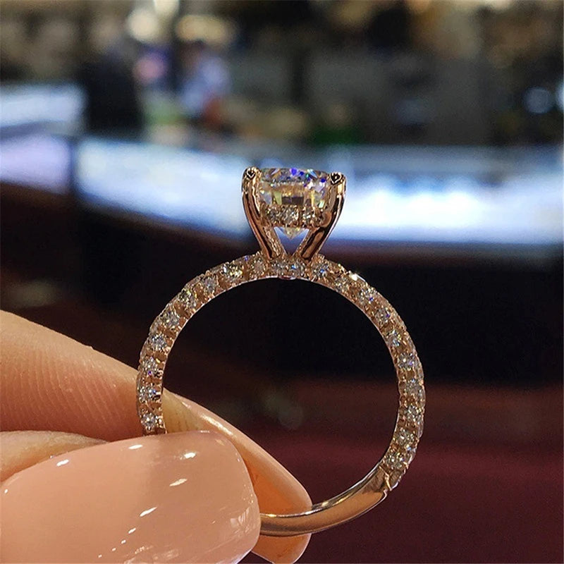 Elegant Crystal Rhinestones Ring