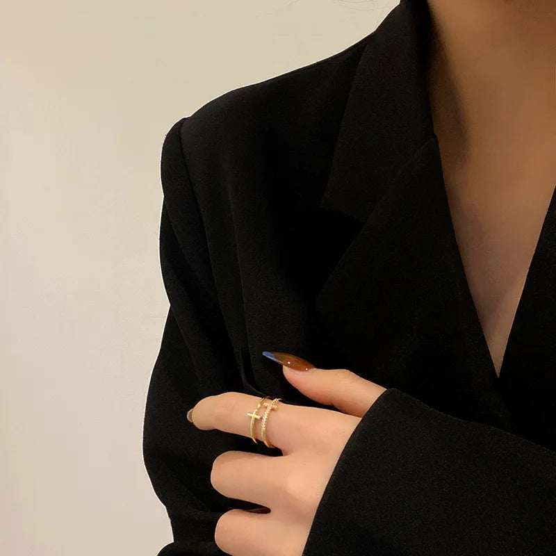 Double Layer Ring