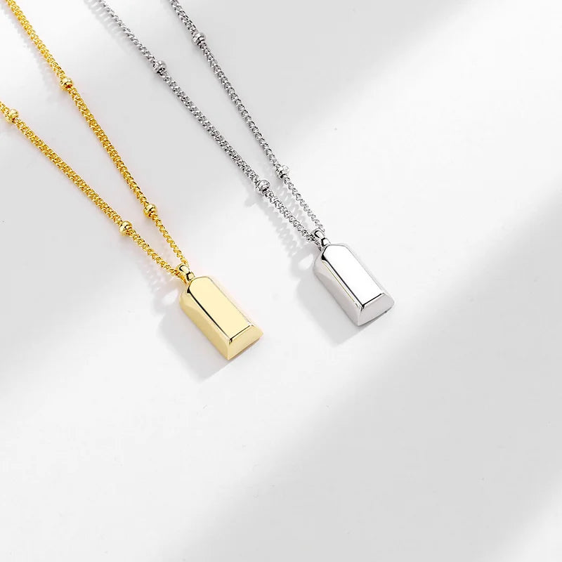 Square Pendant Necklaces