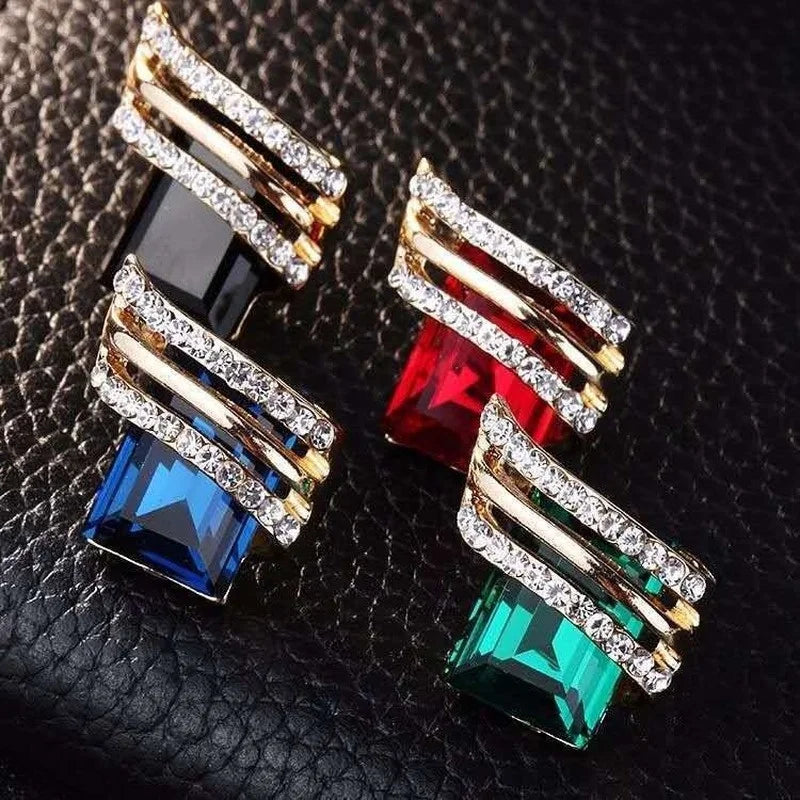 Gems Crystal Earrings