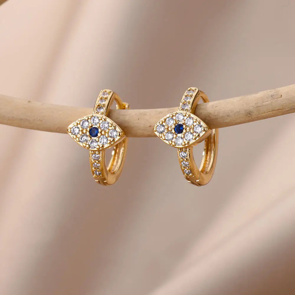 Evil Eye Earrings