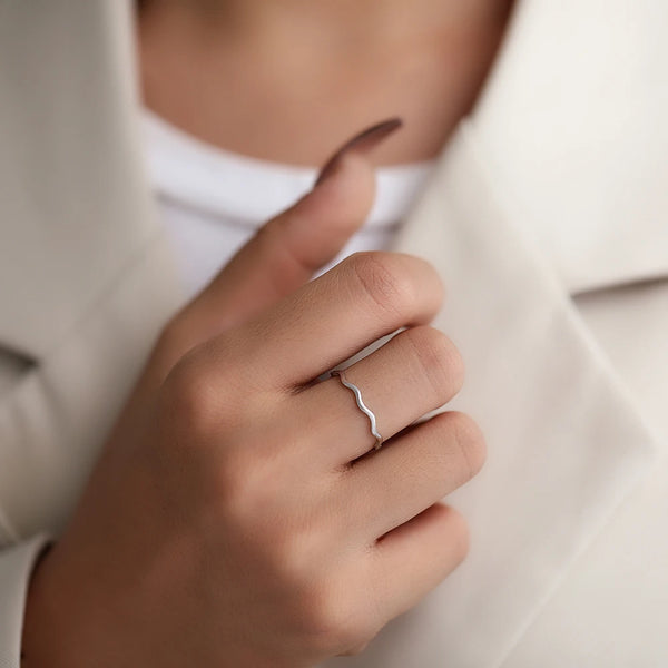 Sea Wave Ring