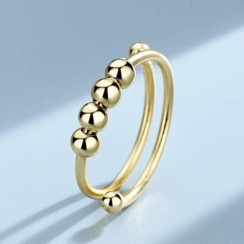 YILUOCD Rotate Beads Ring