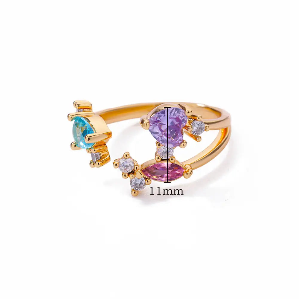 Anillos Opening Heart Ring