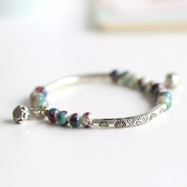 Ceramic hand made DIY Bracelets