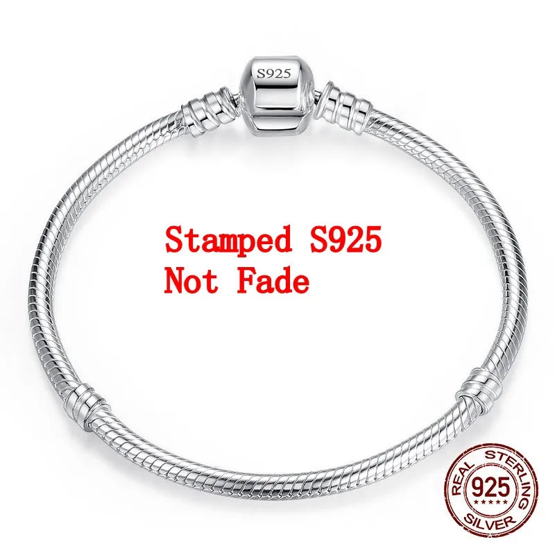 Soft Smooth Snake Bone Bracelets