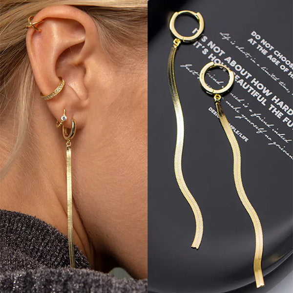Long Tassel Earrings
