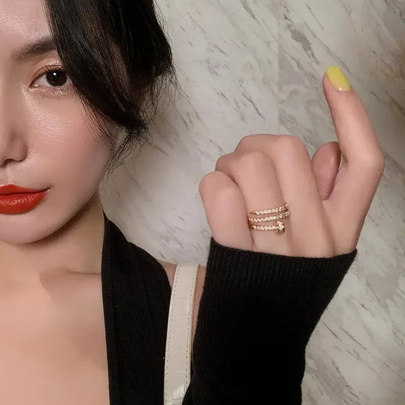 Exquisite Zircon Ring