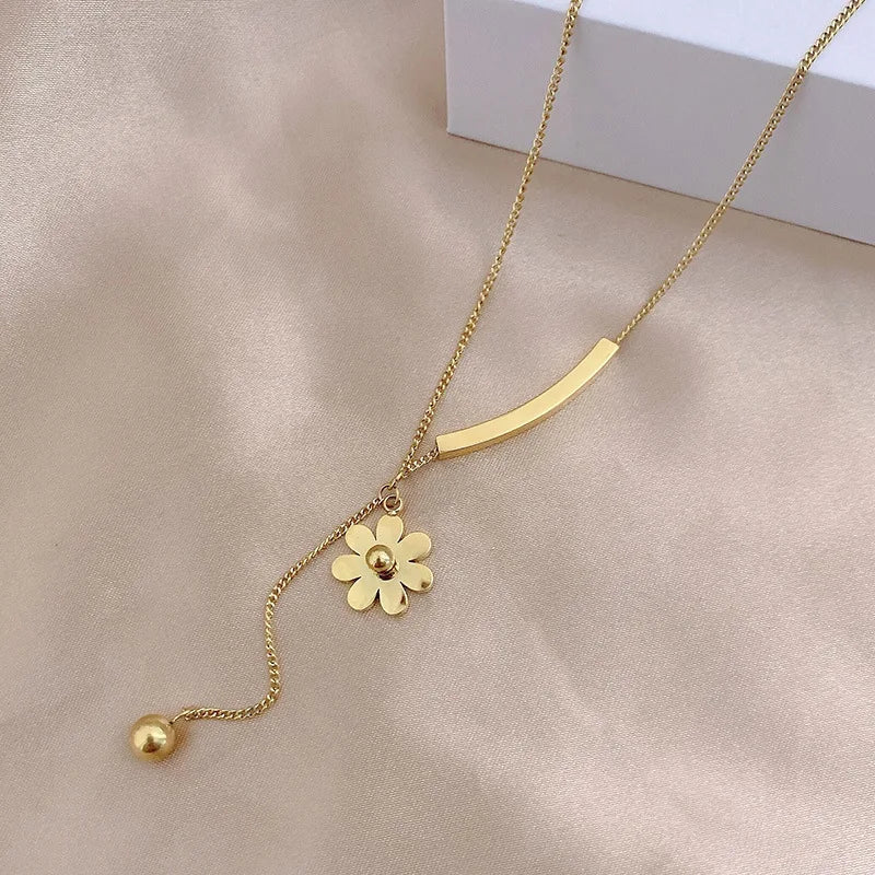 Frost Style Tassel Necklace