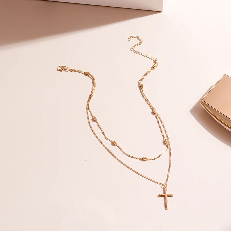 Vintage Cross Necklace