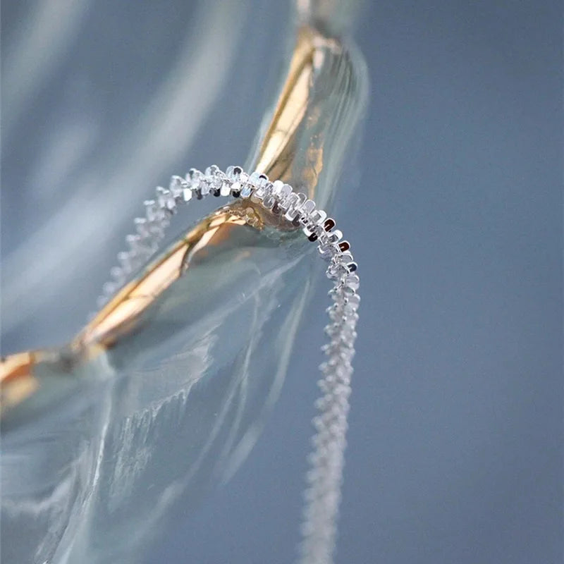 Sparkling Gypsophila Bracelet