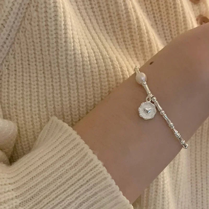 Partial Pearls Knots Bracelet