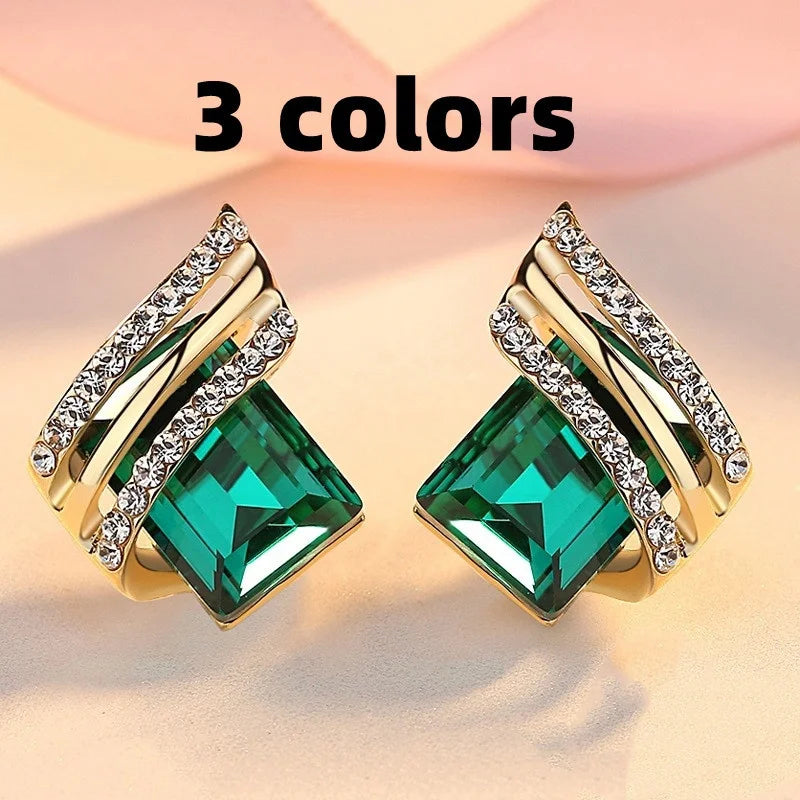 Gems Crystal Earrings