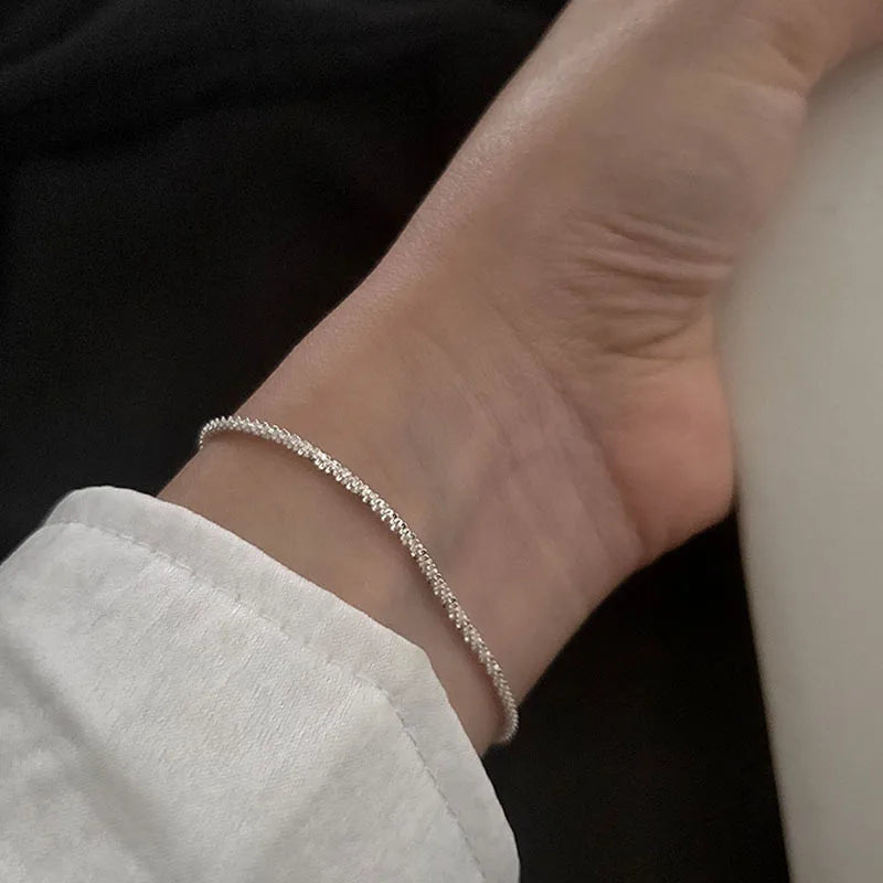 Sparkling Gypsophila Bracelet