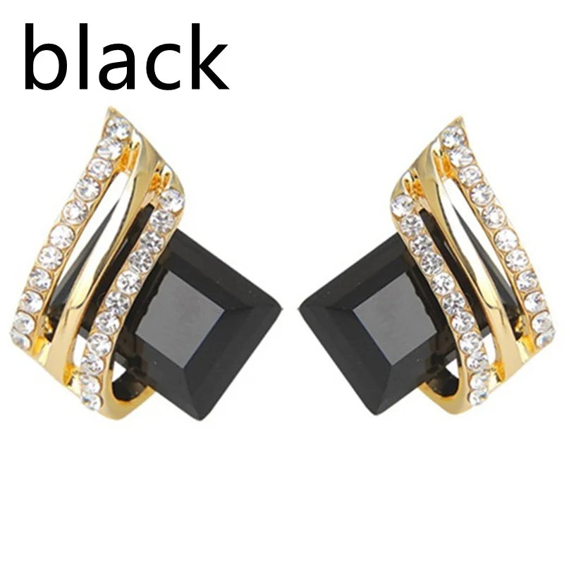 Gems Crystal Earrings