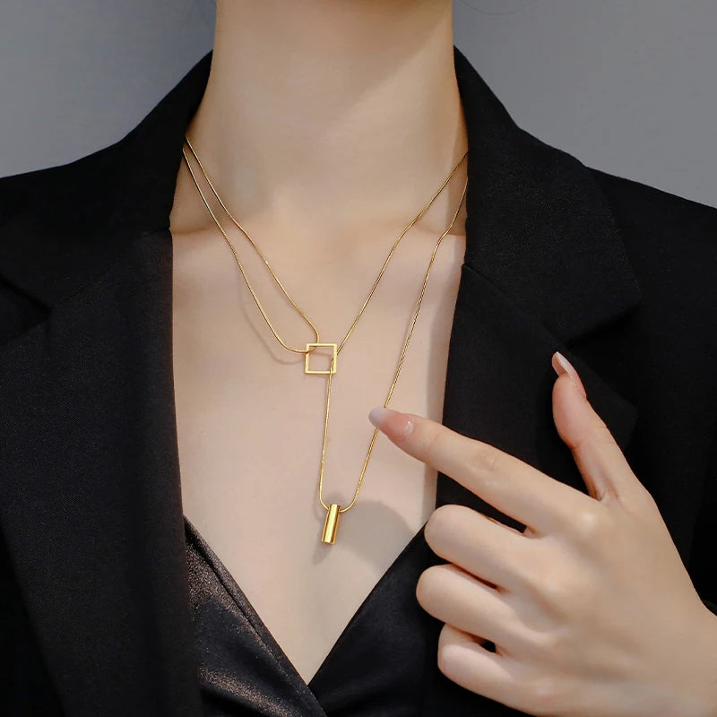 Double-Layer Necklace