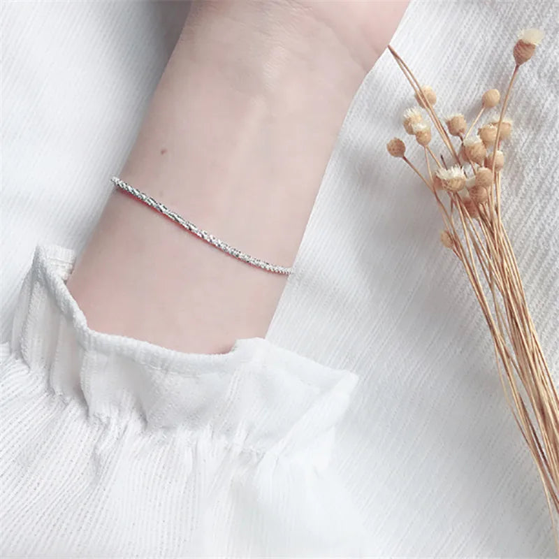 Sparkling Gypsophila Bracelet