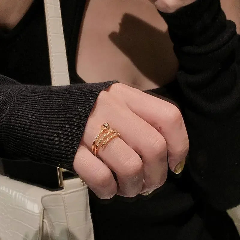Exquisite Zircon Ring