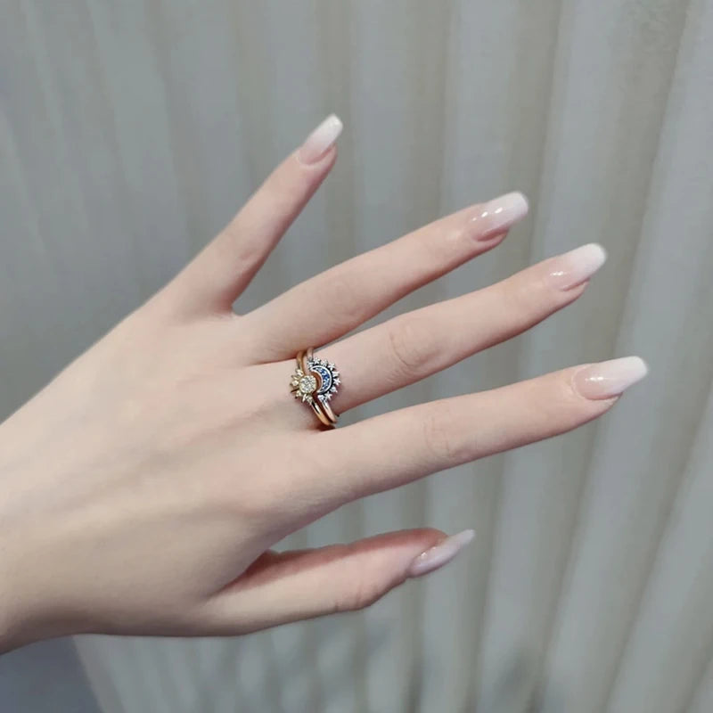 Sun Moon Star Ring