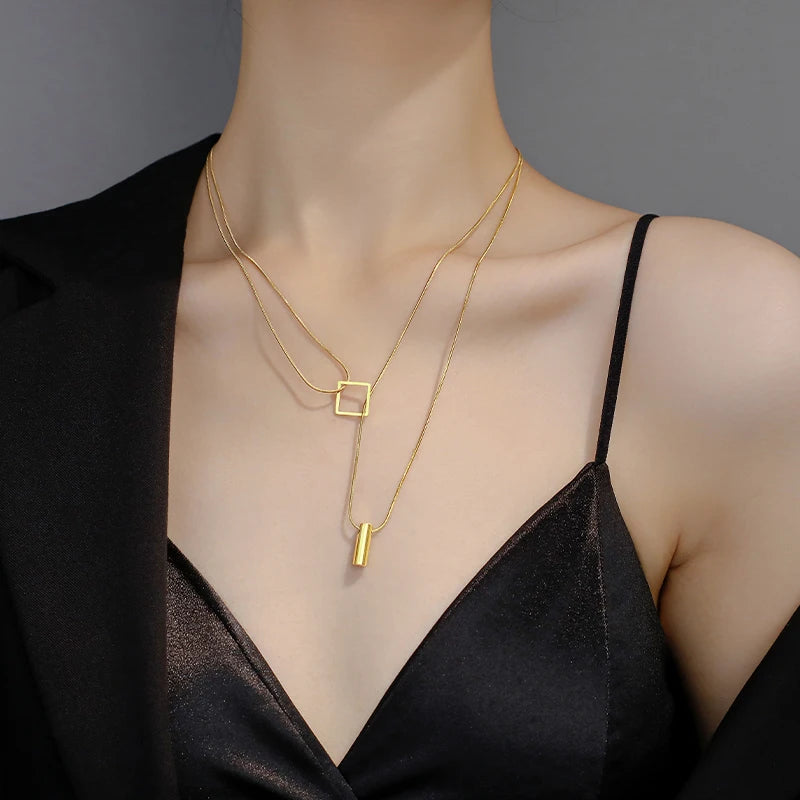 Double-Layer Necklace
