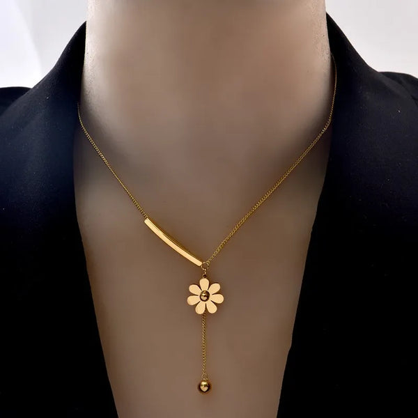 Frost Style Tassel Necklace