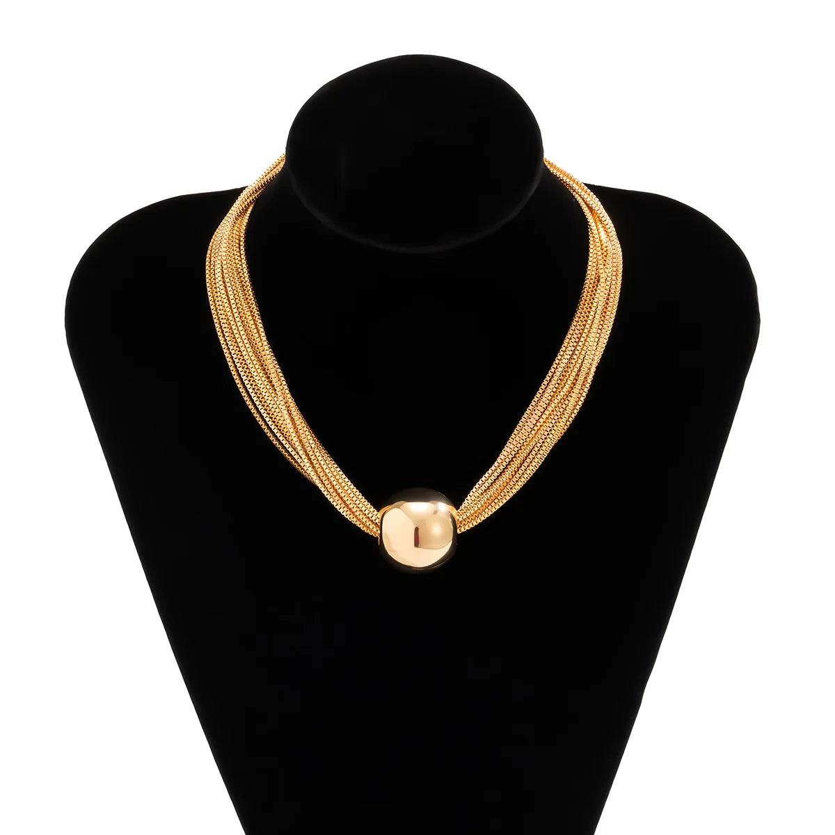 Hip Hop Round Necklaces