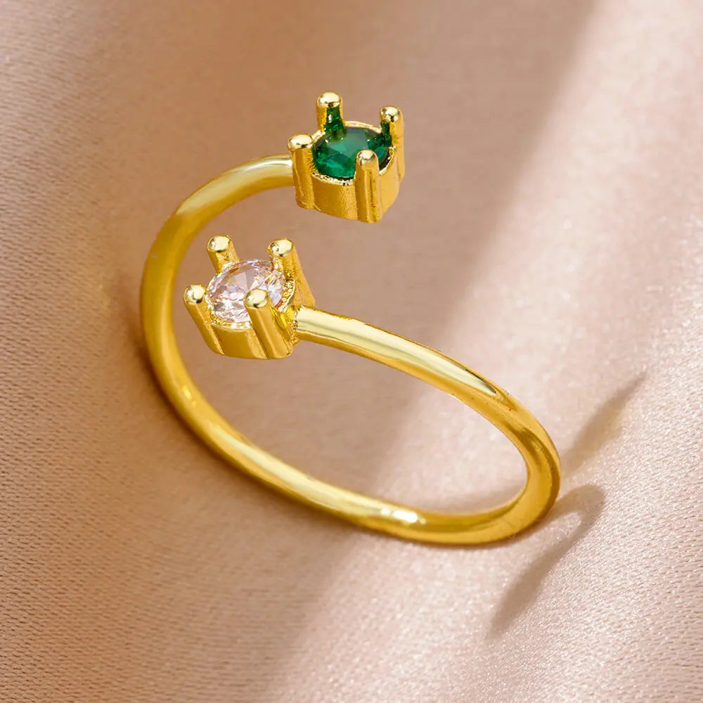 bague Zircon Rings