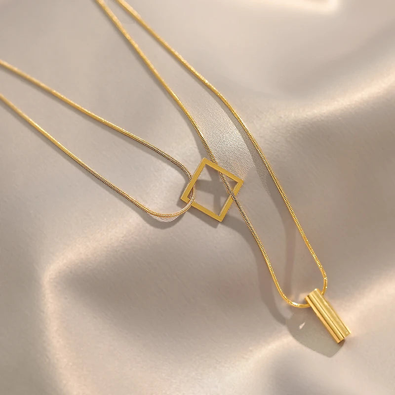 Double-Layer Necklace