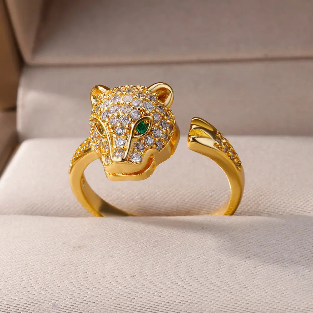 Colorful Zircon Ring
