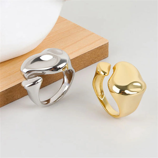 Hollow Wide Ring