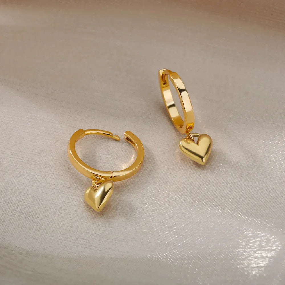 Zircon Hoop Earring