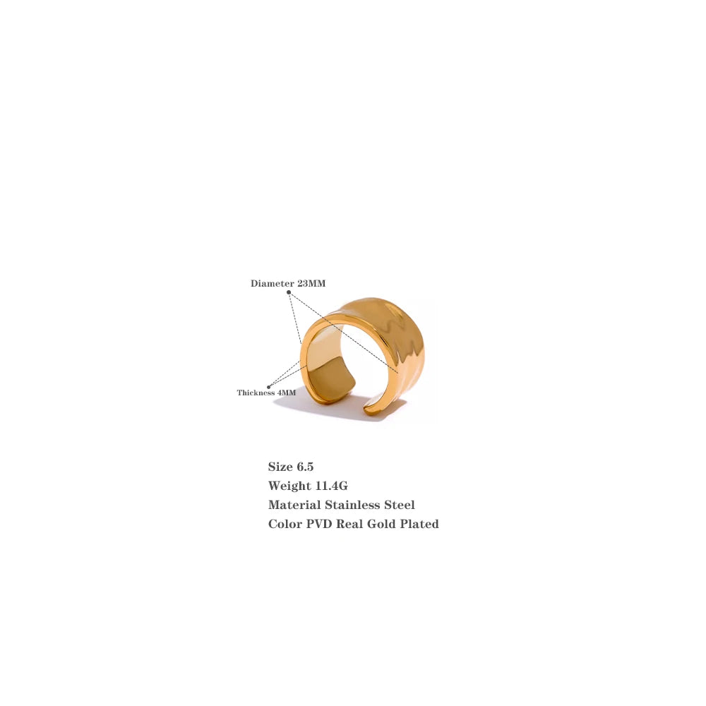 Yhpup Wide Ring