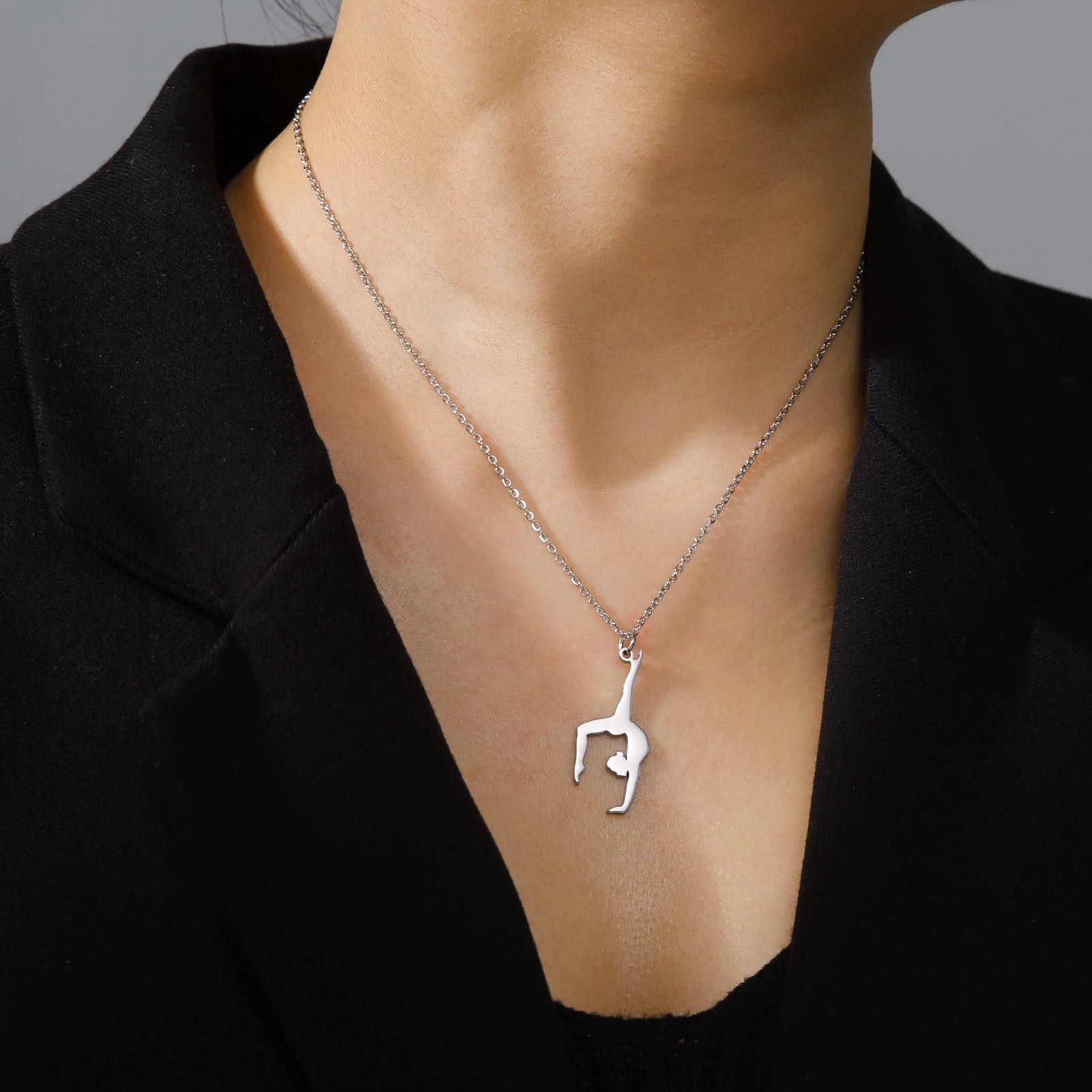 Unift Dancer Gymnast Gymnastics Necklace